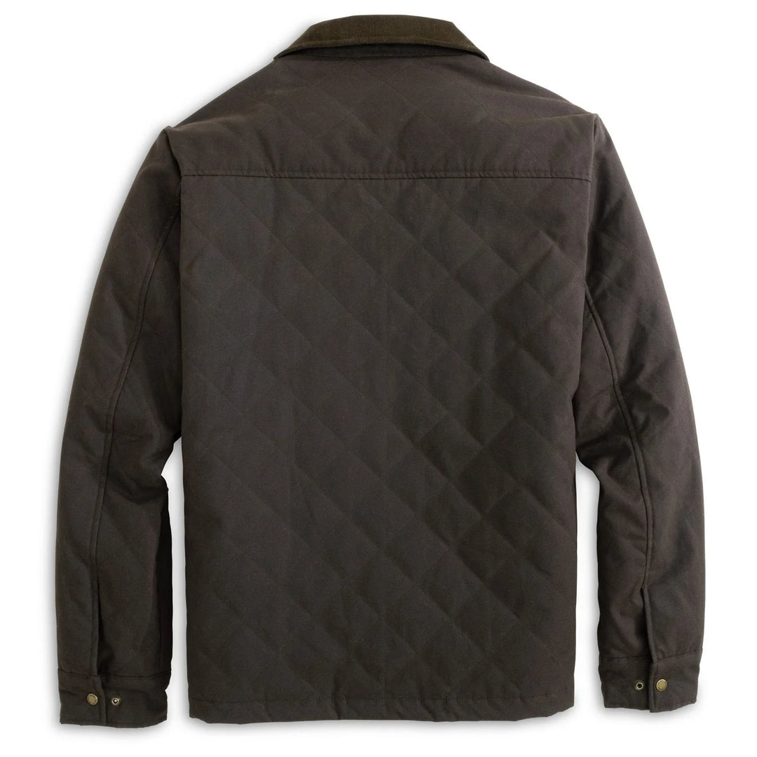 Heybo-Ranch Jacket Waxed Canvas-Brown