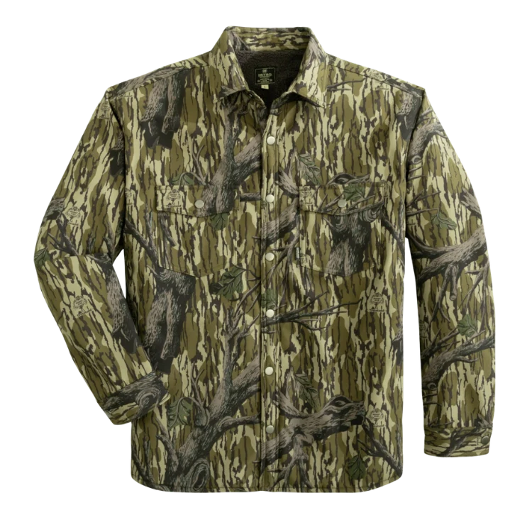 Heybo-Timbers Jac Shirt: Mossy Oak Treestand