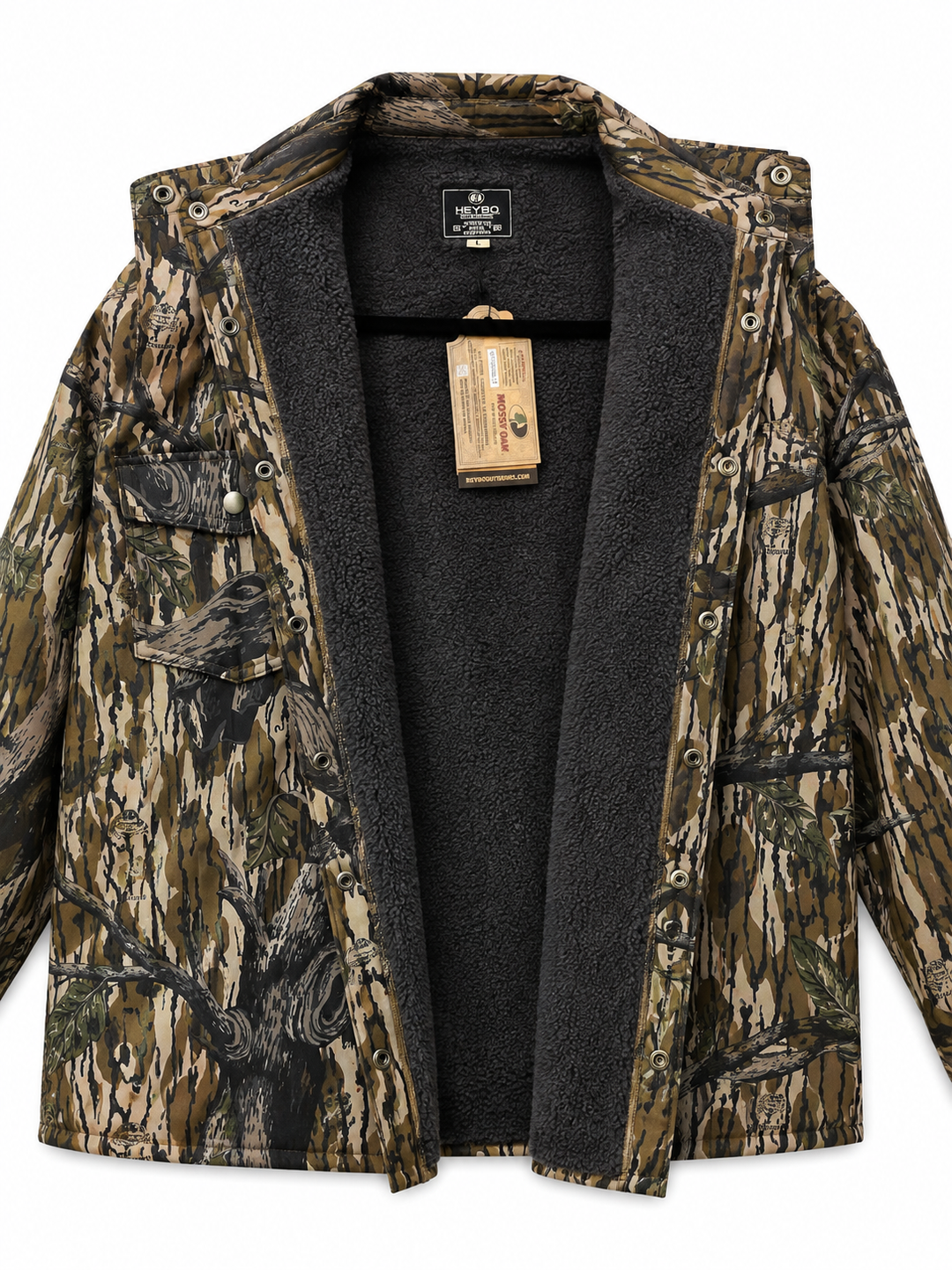 Heybo-Timbers Jac Shirt: Mossy Oak Treestand
