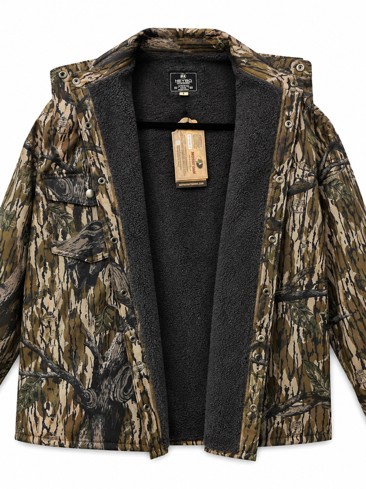 Heybo-Timbers Jac Shirt: Mossy Oak Treestand