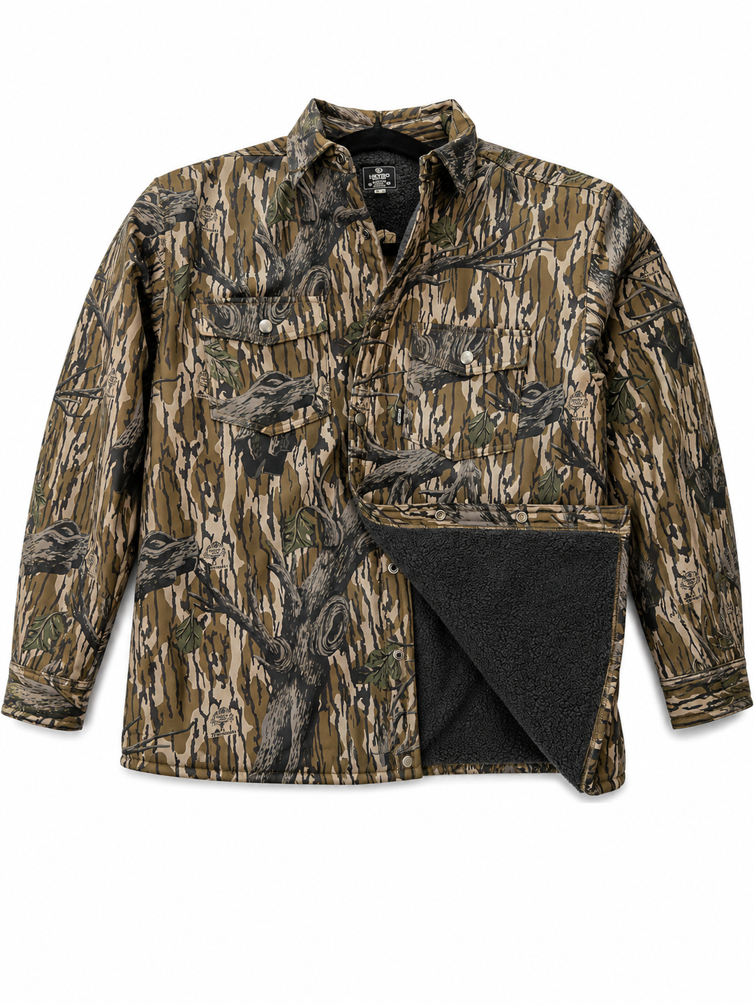 Heybo-Timbers Jac Shirt: Mossy Oak Treestand