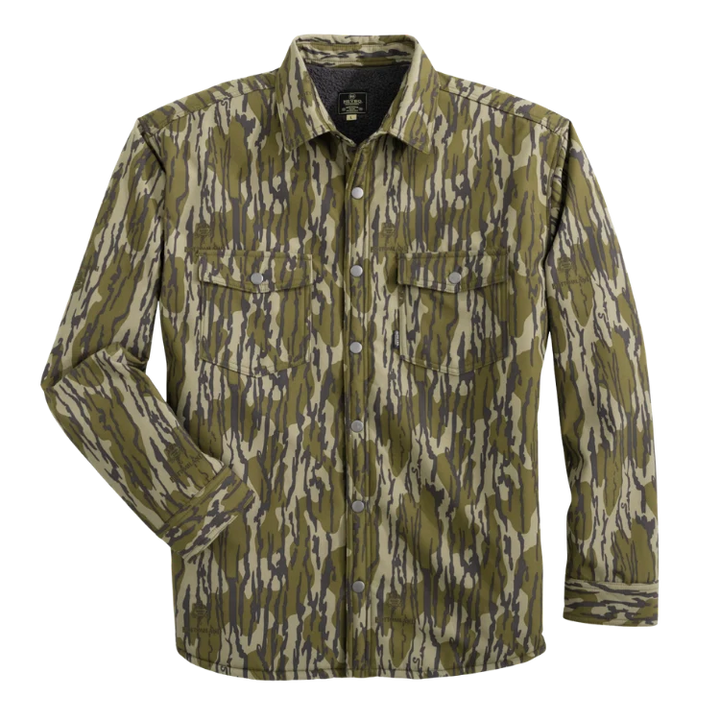 Heybo-Timbers Jac Shirt: Mossy Oak Bottomland