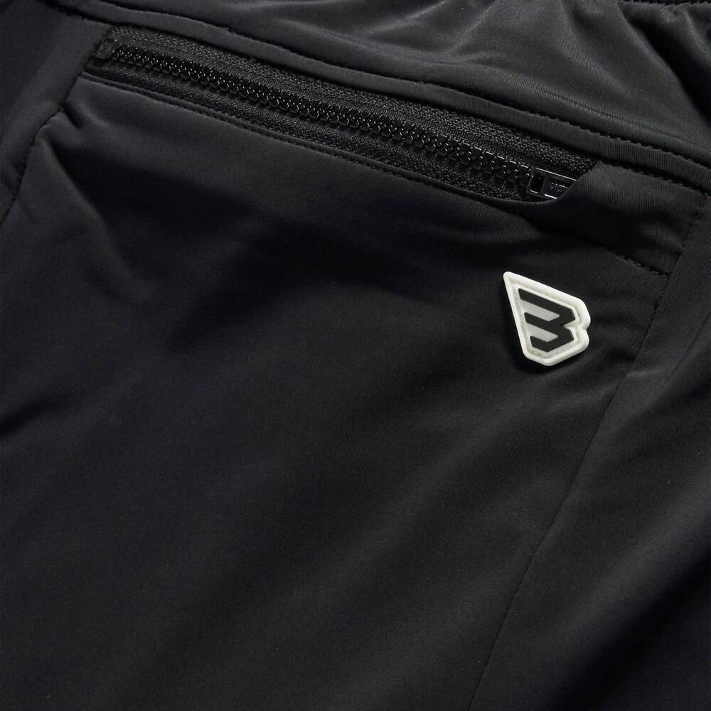 BURLEBO Drawstring Performance Jogger Pant-Black