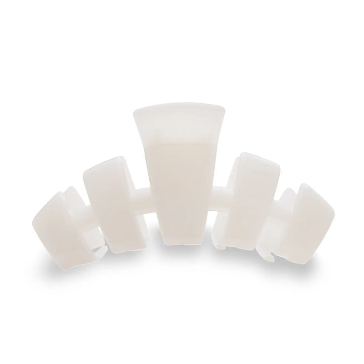 Teleties -Classic Coconut White Large Claw Hair Clip