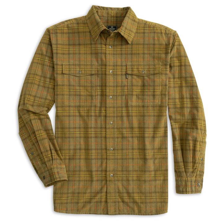 Heybo-Darden Corduroy Shirt: Oak Buff