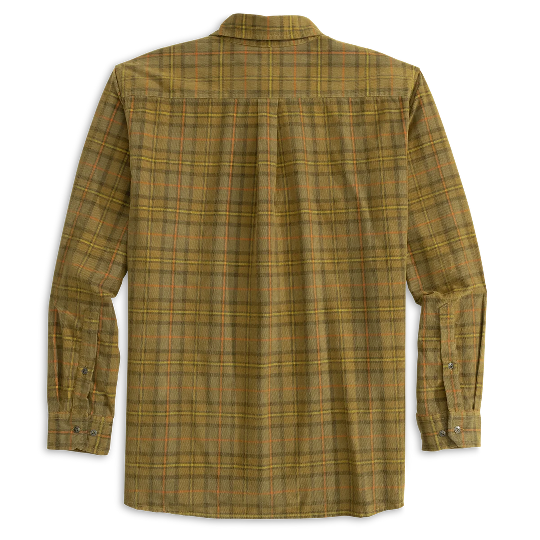 Heybo-Darden Corduroy Shirt: Oak Buff