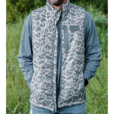Burlebo-Puffer Vest - Classic Deer Camo
