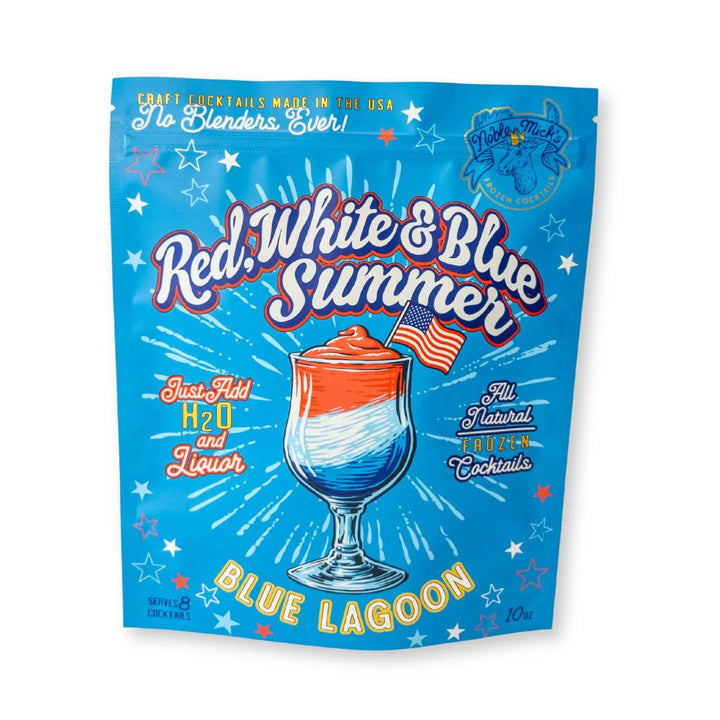 Noble Mick's-Red, White,& Blue Summer Cocktail Mix-Blue Lagoon