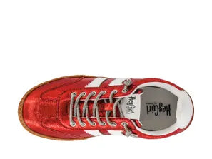 Corkys-Heads Up Red Metallic Sneaker Sizes 7-11