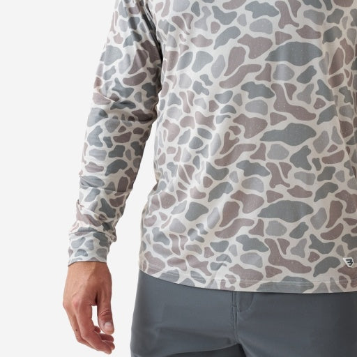 BURLEBO PERFORMANCE HOODIE - CLASSIC DEER CAMO