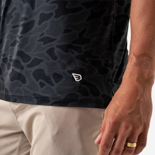 BURLEBO GO TO TEE - BLACK CAMO
