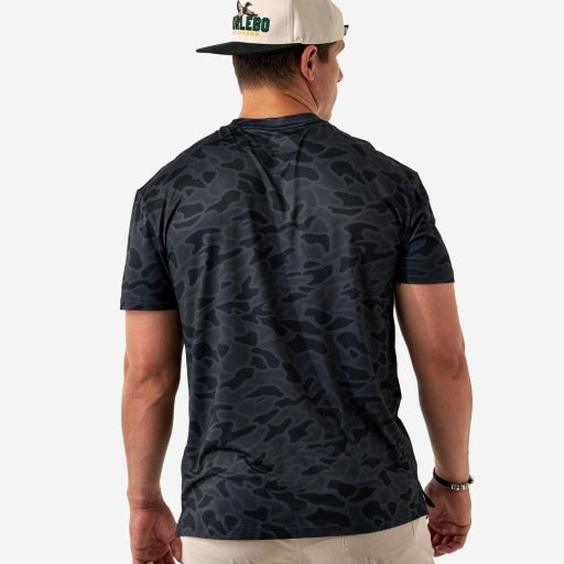 BURLEBO GO TO TEE - BLACK CAMO
