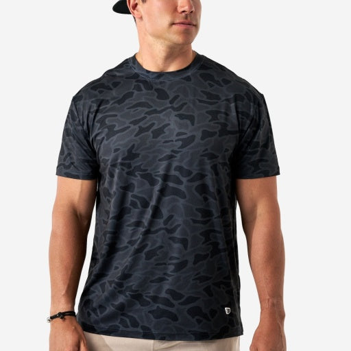 BURLEBO GO TO TEE - BLACK CAMO