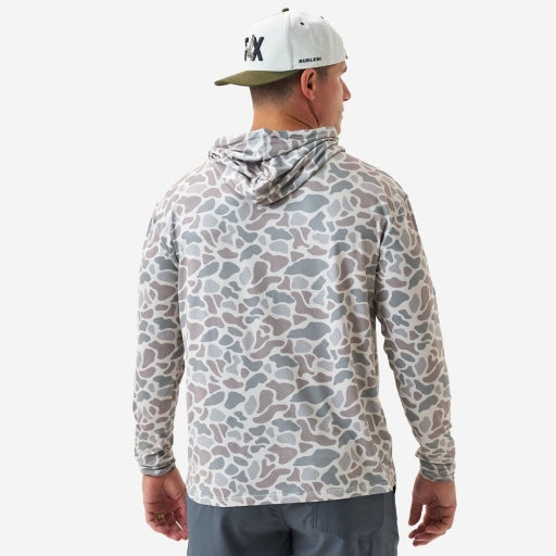 BURLEBO PERFORMANCE HOODIE - CLASSIC DEER CAMO
