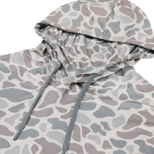 BURLEBO PERFORMANCE HOODIE - CLASSIC DEER CAMO