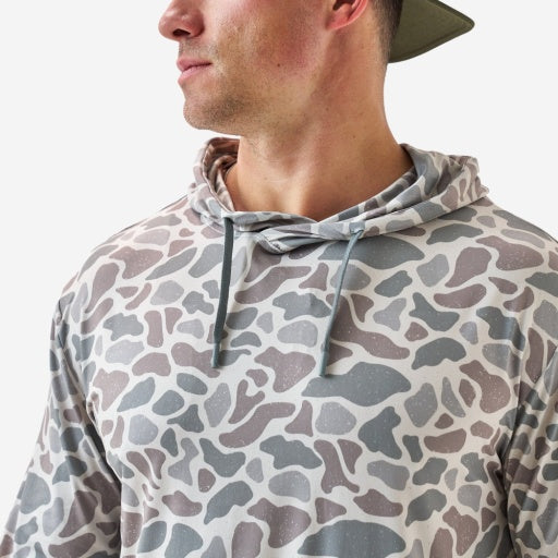 BURLEBO PERFORMANCE HOODIE - CLASSIC DEER CAMO