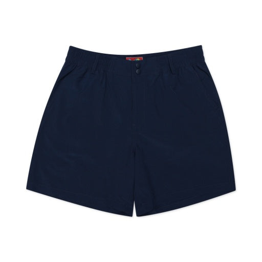 BURLEBO EVERYDAY SHORT - DEEP WATER NAVY MAYAN POCKET