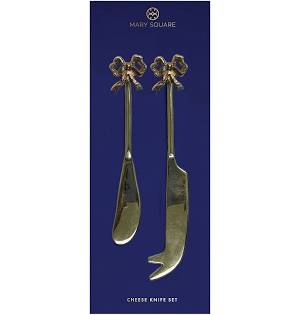 Mary Square Cheese Knife Set Bow (LH)