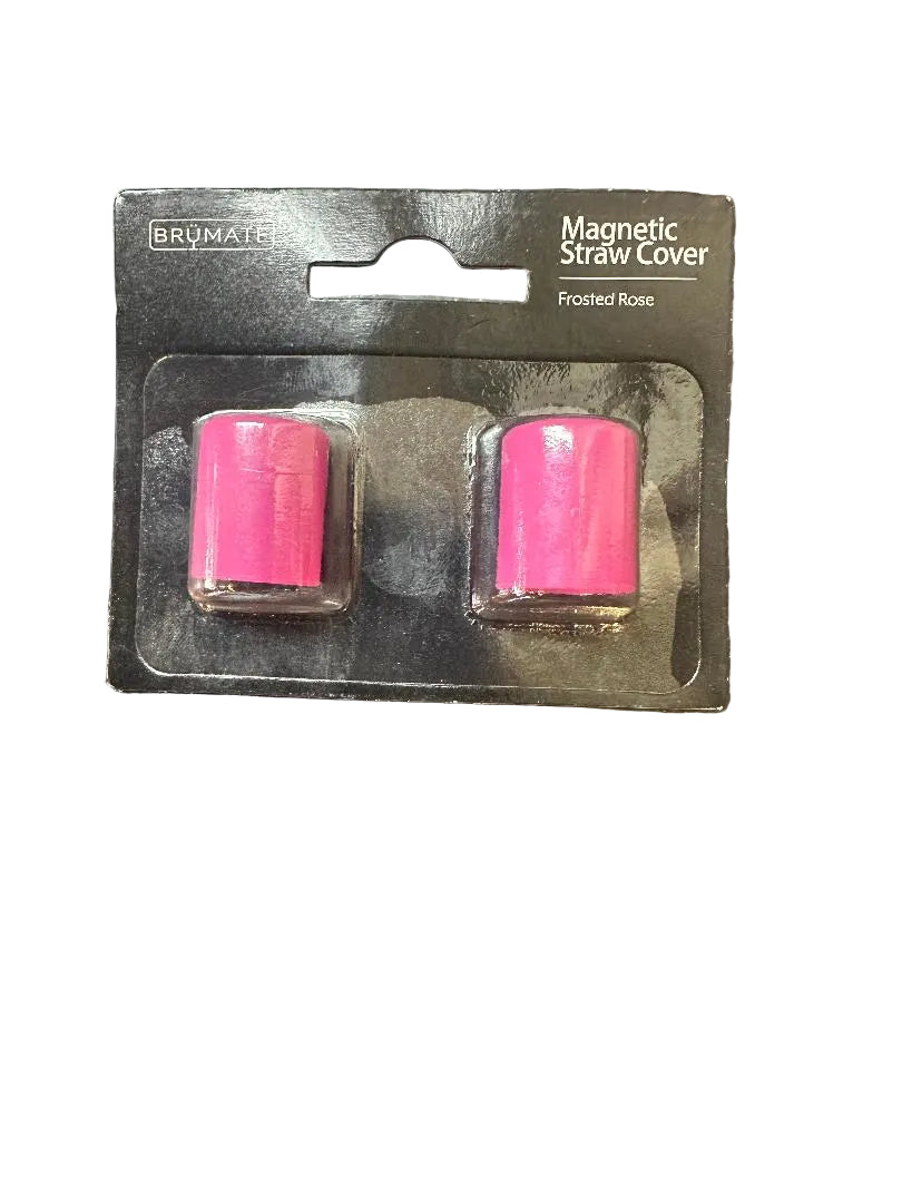Brumate Magnetic Straw Caps Frosted Rose (LH)