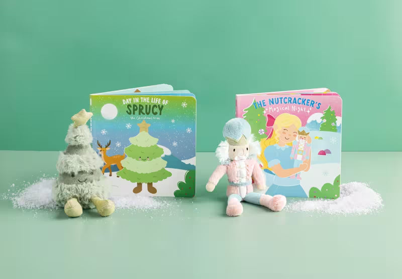 Mud Pie-Plush Christmas Tree with Book