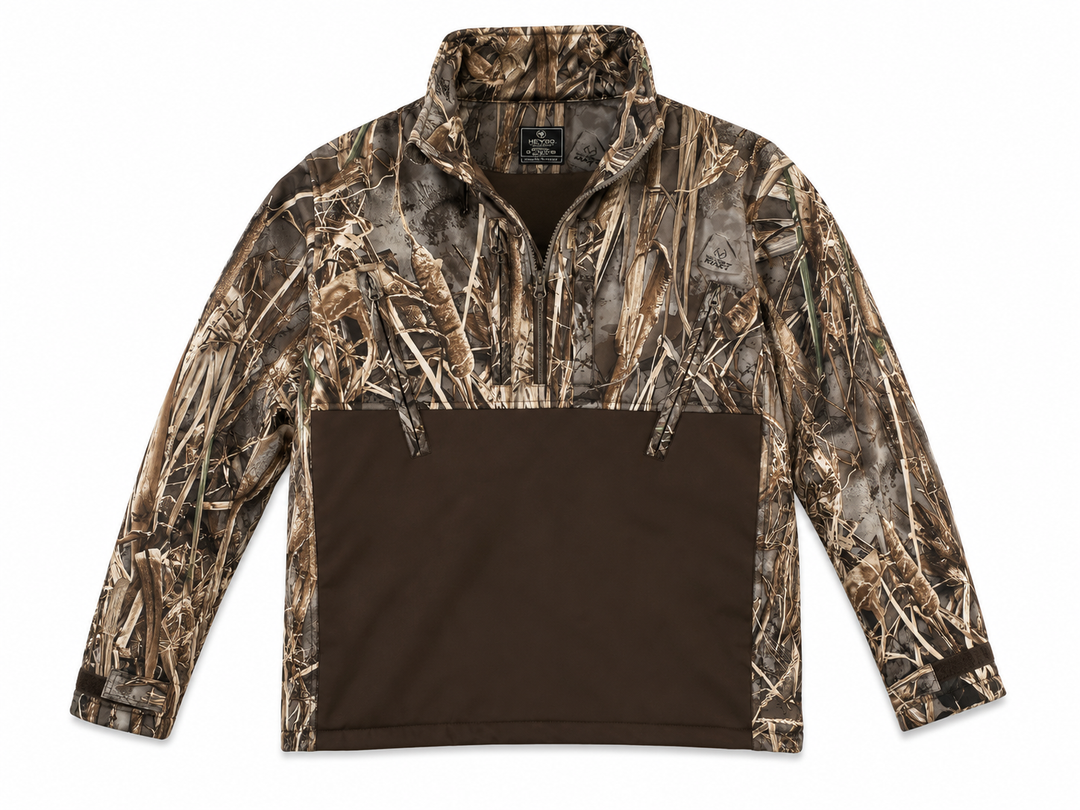 Heybo-Landing Zone 1/4 Zip Pullover-Real Tree Max7