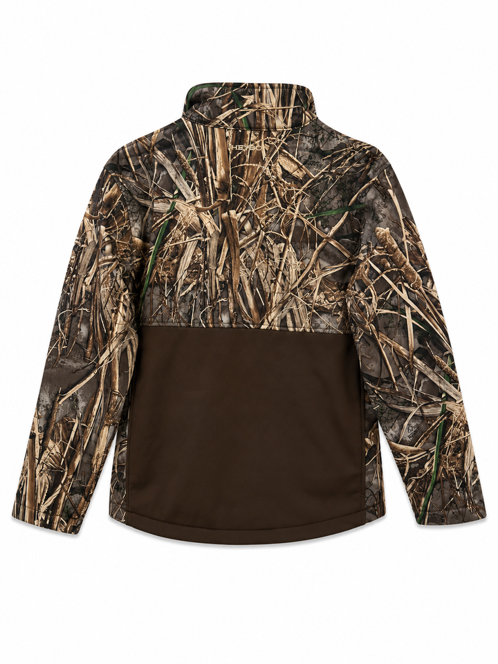 Heybo-Landing Zone 1/4 Zip Pullover-Real Tree Max7